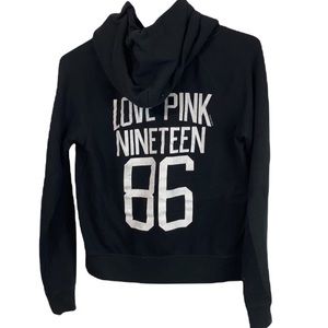 Vintage PINK S black hoodie LOVE PINK NINETEEN 86